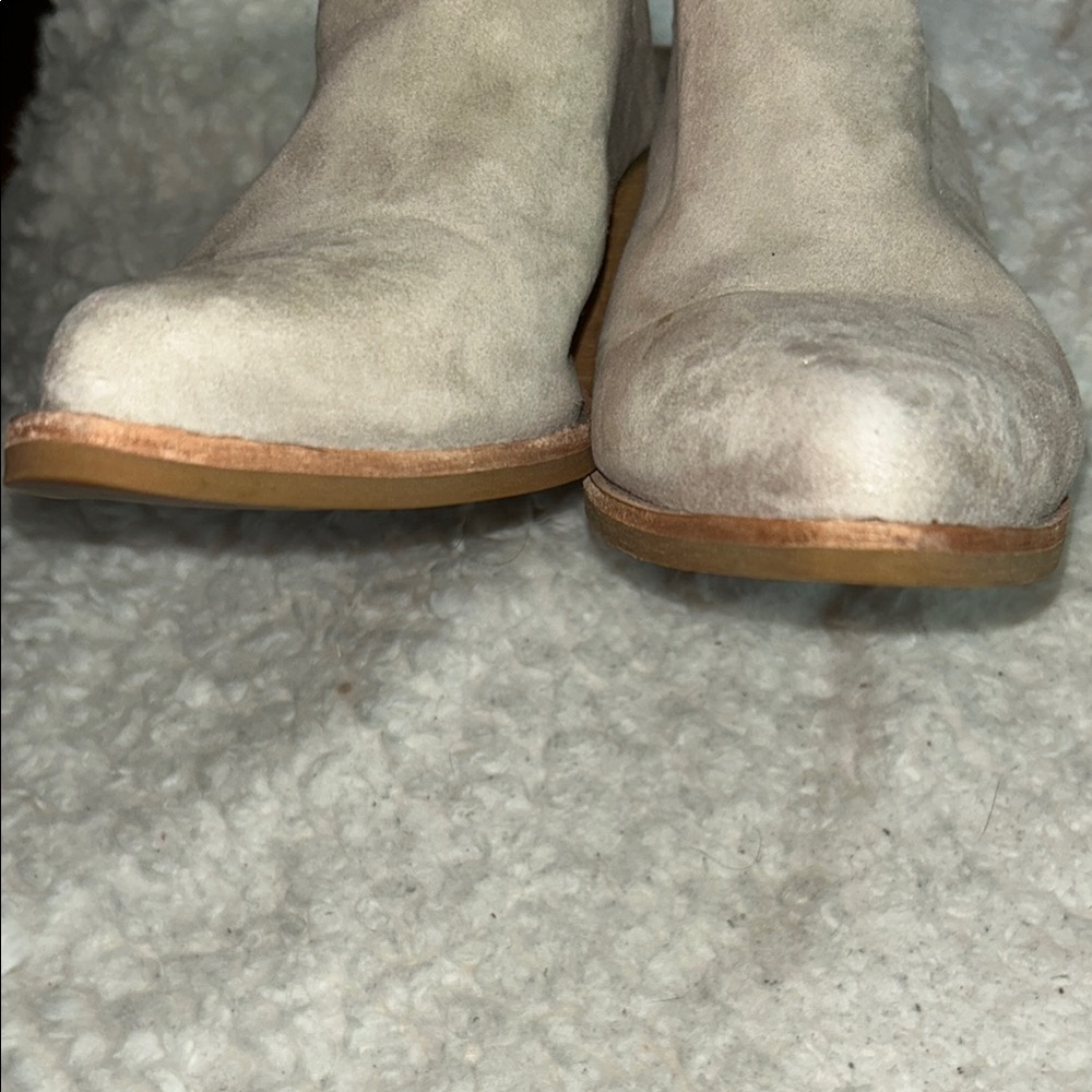 Jeffrey Campbell Tan Mules with Almond Toe - Picture 4 of 6